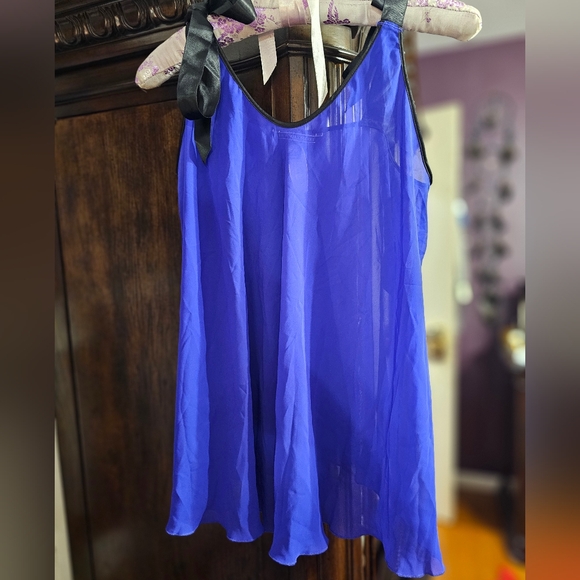 Vintage Victoria's Secret babydoll 2pc Set size L - Picture 2 of 10